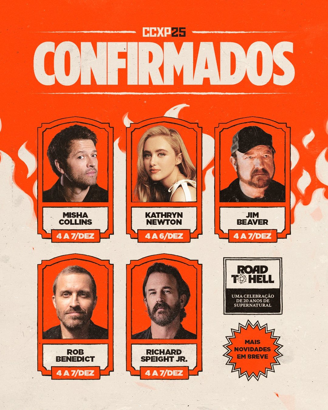 supernatural-0002 SUPERNATURAL | Elenco Estará na CCXP25